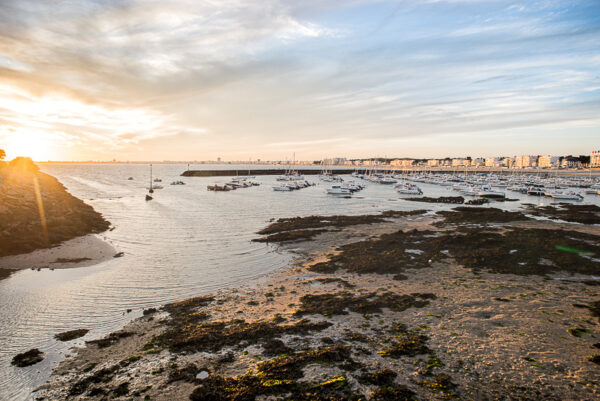 800 amunta pornichet port echouage coucher de soleil